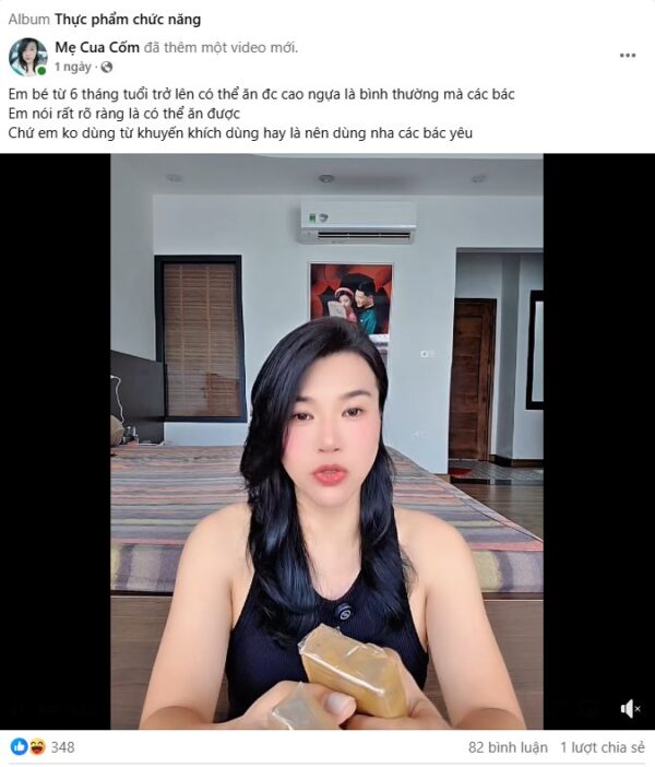 TẠI SAO MẸ CUA CỐM GÂY CHUẨN BỊ BẤT NGỜ VỚI QUẢNG CÁO CÂU HỎI VỀ AN TOÀN CHO TRẺ NHỎ?