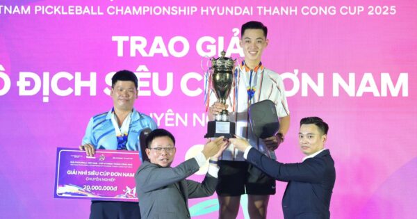 SIÊU PHẨM PICKLEBALL VIỆT NAM 2025: TRÙNG VÀO ĐỈNH CAO VỚI CÚ ĂN 4 CỦA CHIẾN BINH TRƯƠNG VINH HIỂN!