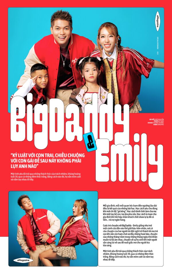 BÍ MẬT CUỘC SỐNG GIA ĐÌNH BIGDADDY VÀ EMILY: KHÁM PHÁ CÁCH NUÔI DẠY CON KHÔNG LỤY AI, NGƯỜI CHỊU CHIẾN VÀ NGƯỜI CHUỘC CHO CON CỦA HỌ LÀ GÌ?