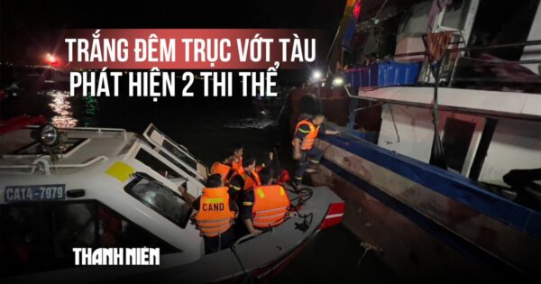 TIẾP TỤC CỨU HỘ TÀU LẠC TRÊN VỊNH HẠ LONG, CÓ THỂ CÓ NHIỀU NẠN NHÂN CHỜ ĐƯỢC GIẢI CỨU