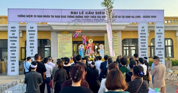 CHÙM LỬA TẠI VẠN NIỀM GIAO HÒA, CÂU SIÊU CẦU TỪ GIÁO HỘI PHẬT GIÁO VIỆT NAM GIÚP LINH HỒN CÁC NẠN NHÂN THOÁT KHỎI NỌI ĐAU.