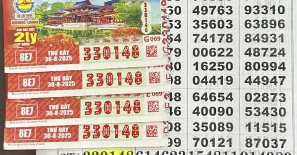 KHAN GIAO VỢ CHỒNG PHÁT HIỆN 4 TỜ VÉ SỐ TRÚNG ĐỘC ĐẮC CHỈ SAU MỐT CHIẾC ĐIỆN THOẠI!