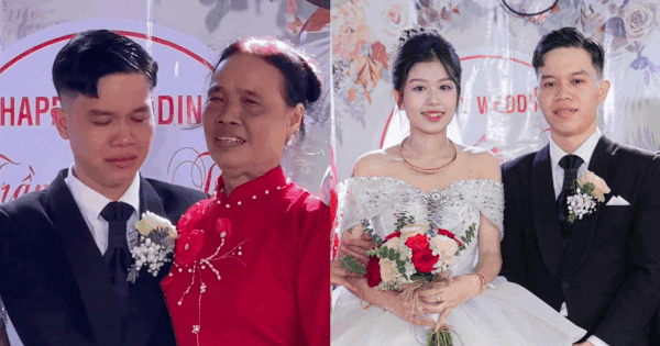 KHÓC MỘT LẦN TRONG ĐÁM CƯỚI, BẢO CHẮC GẦN NHẤT CẢ NƯỚC BIẾT!